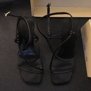 Open edit Black heels